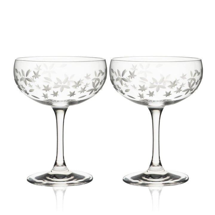 Chatham Bloom Coupe Cocktail Glass Set