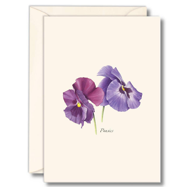 Pansies Boxed Notecard Set