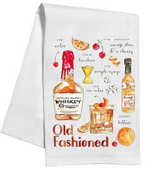 Old Fashioned Recipe Tea Towel