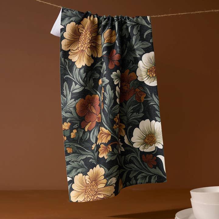 Classic Floral Tea Towel