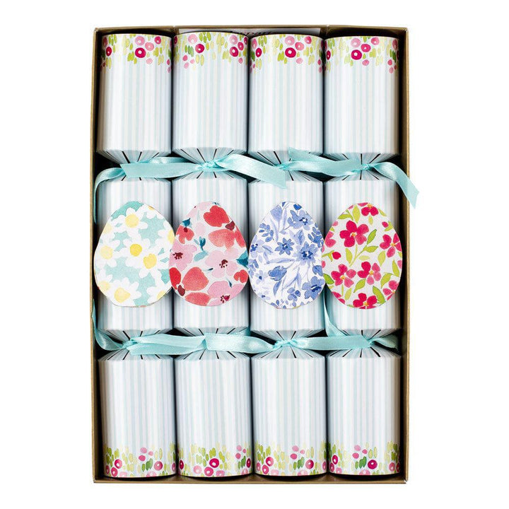 Floral Easter Eggs Celebration Crackers