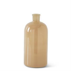 Beige Glass Bottle
