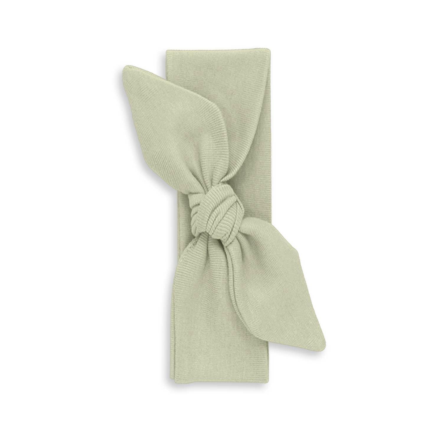 Sage Green Cotton Baby Headband