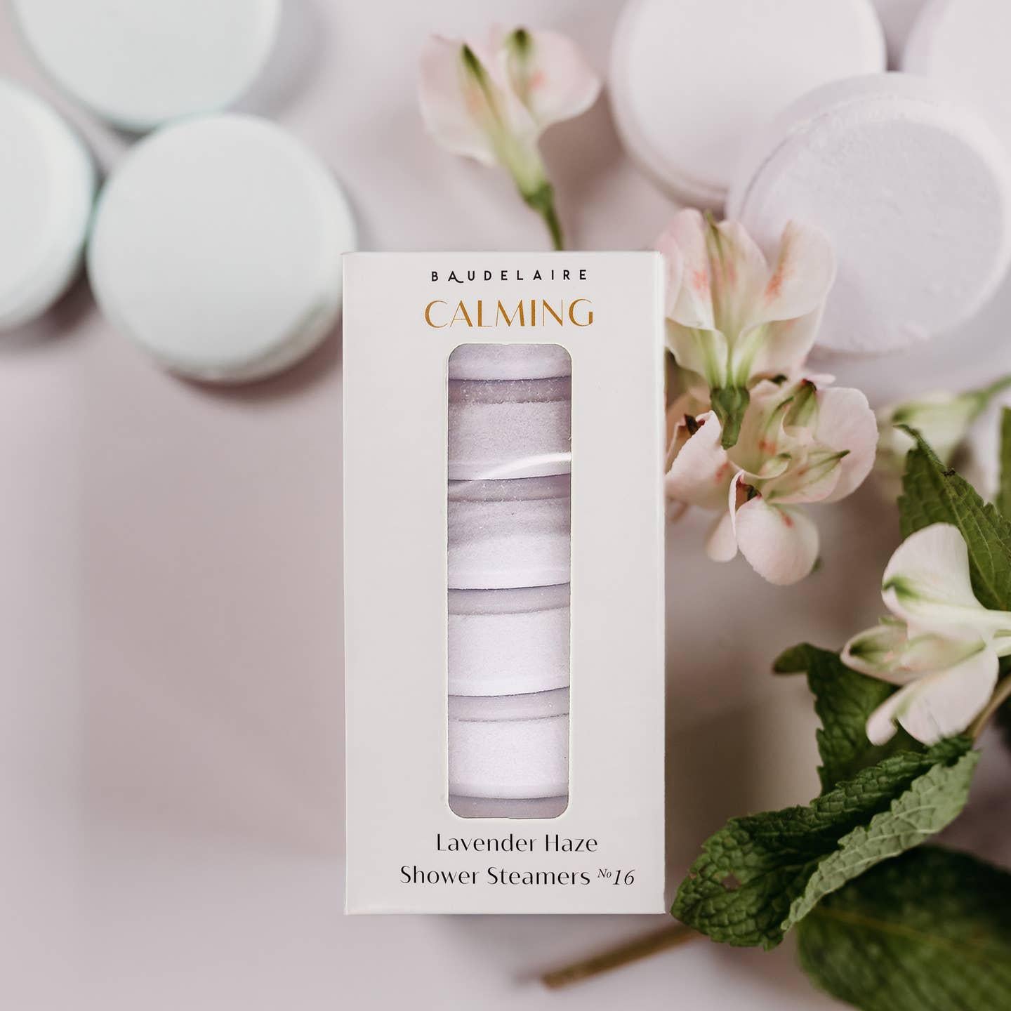 Calm – Lavender Haze Shower Steamers