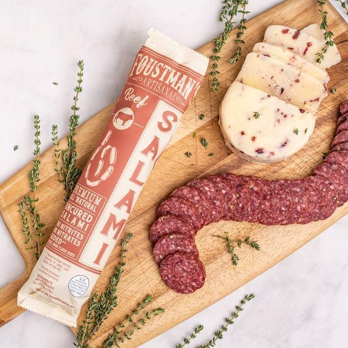 Foustman's All-Natural Uncured Beef Salami