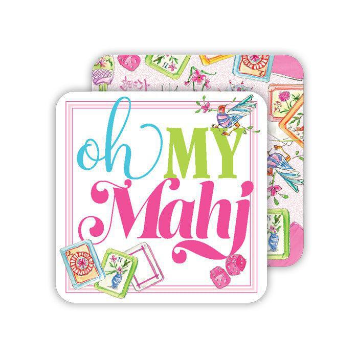 Oh My Mahj Paper Coasters