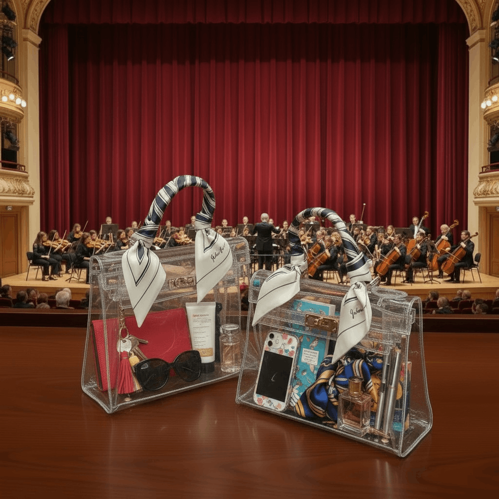 Jolie Franc Clear Handbag | Signature