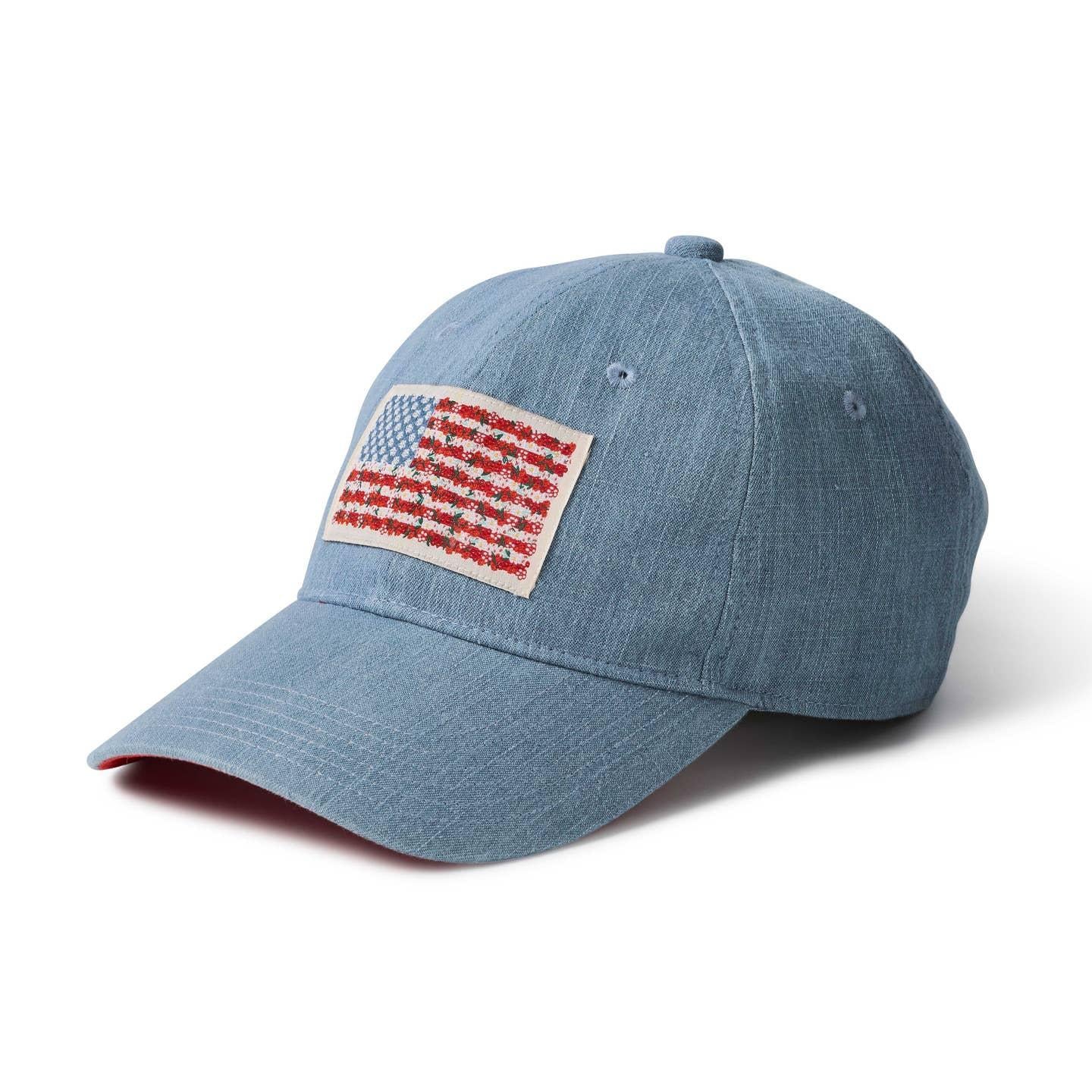 Americana Denim Baseball Cap