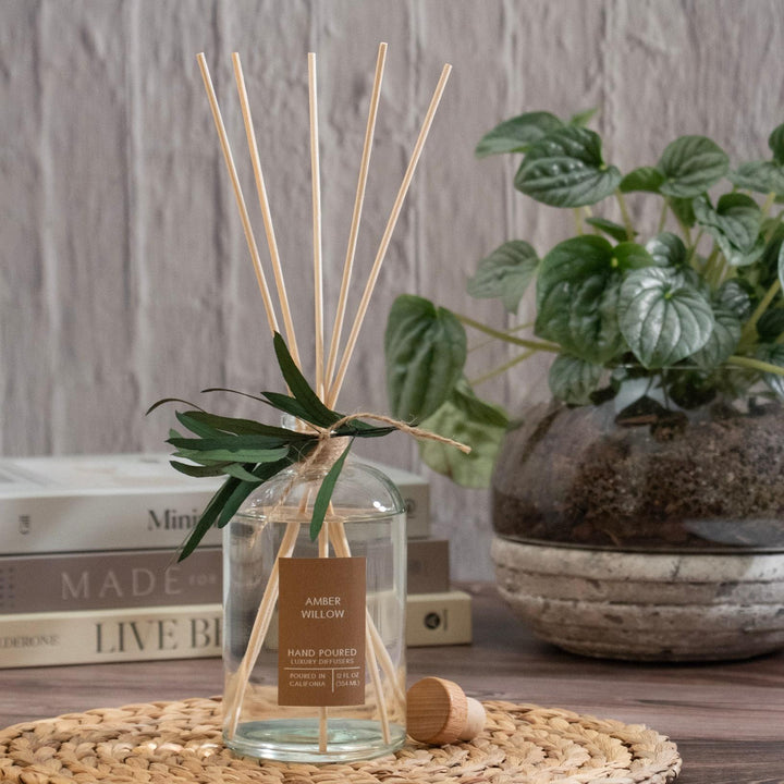 Amber Willow Botanical Reed Diffuser