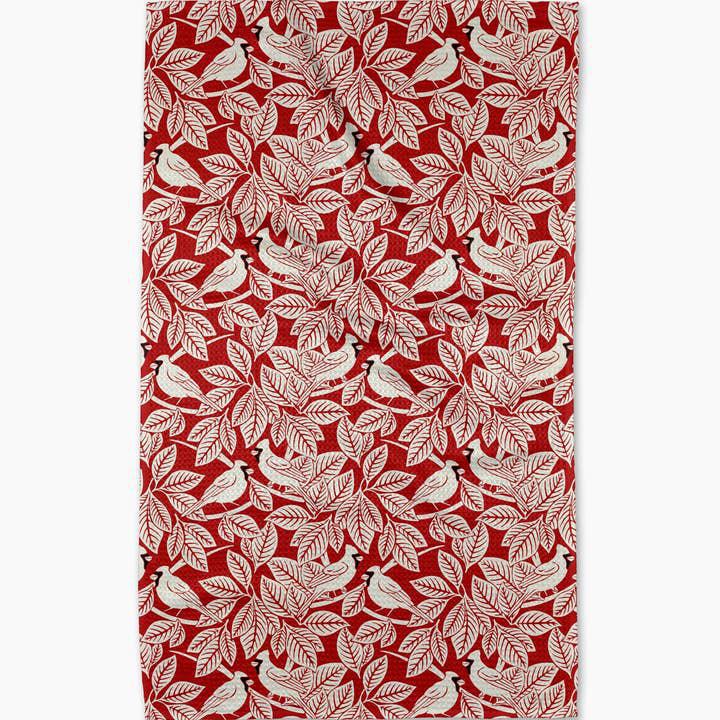 Cardinal Canopy Tea Towel