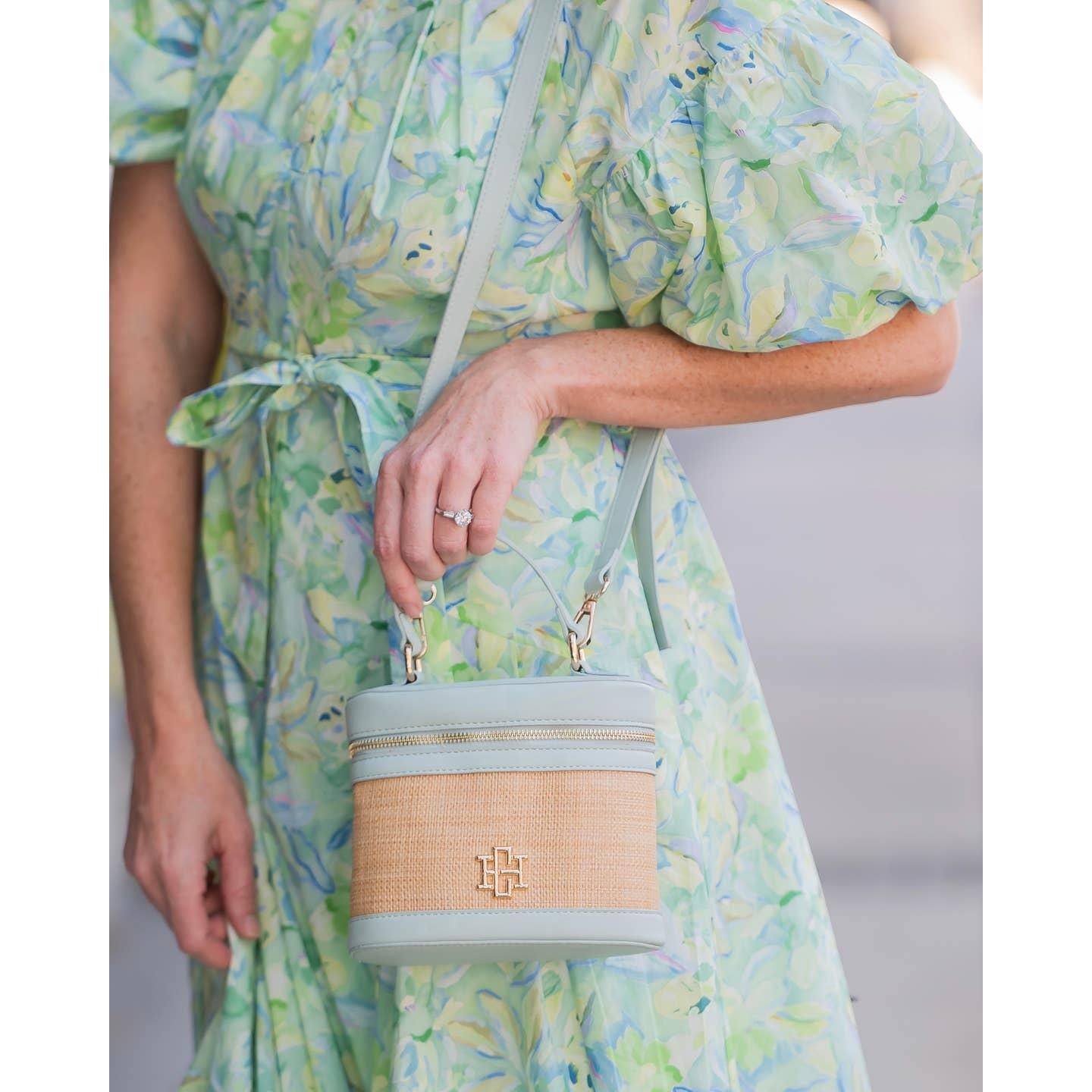 Audrey Natural Mint Handbag