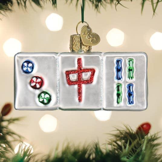 Mahjong Tile Ornament
