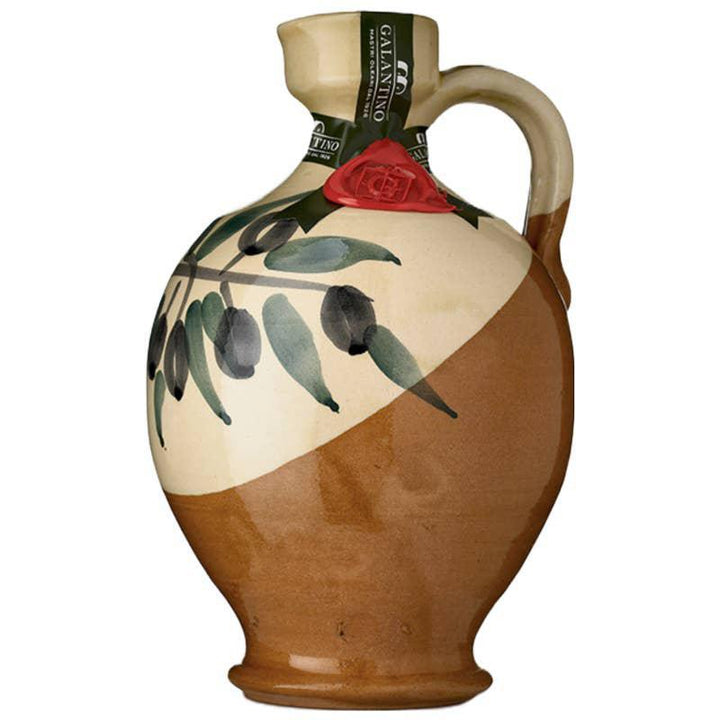 Galantino Extra Virgin Olive Oil Robin Ceramic Jug