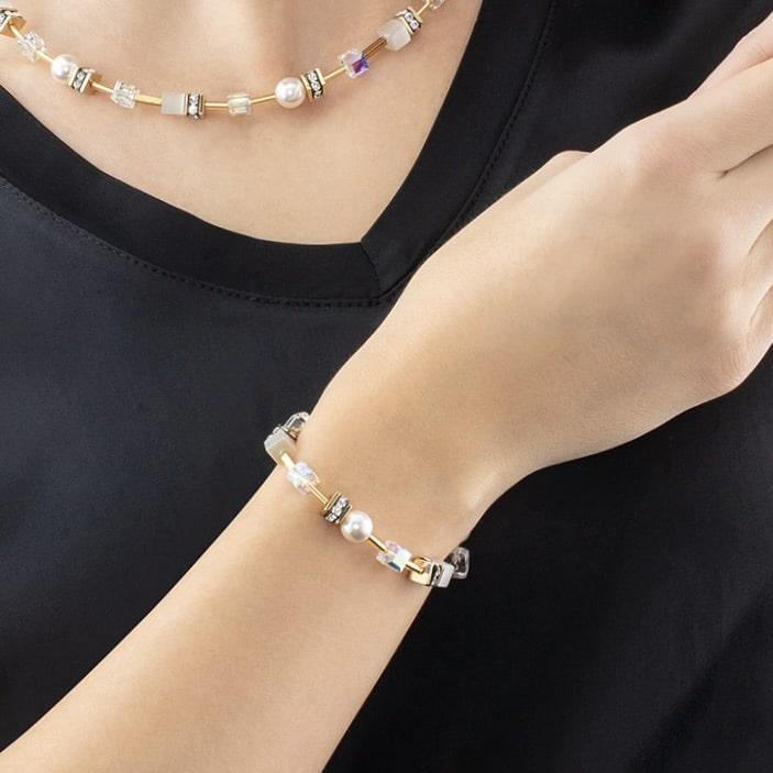 GeoCUBE® Iconic Mix Pearl Bracelet