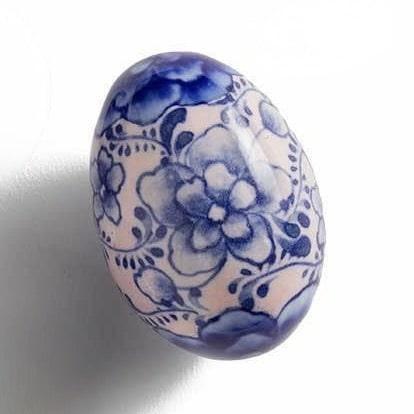 Indigo Ceramic Eggs