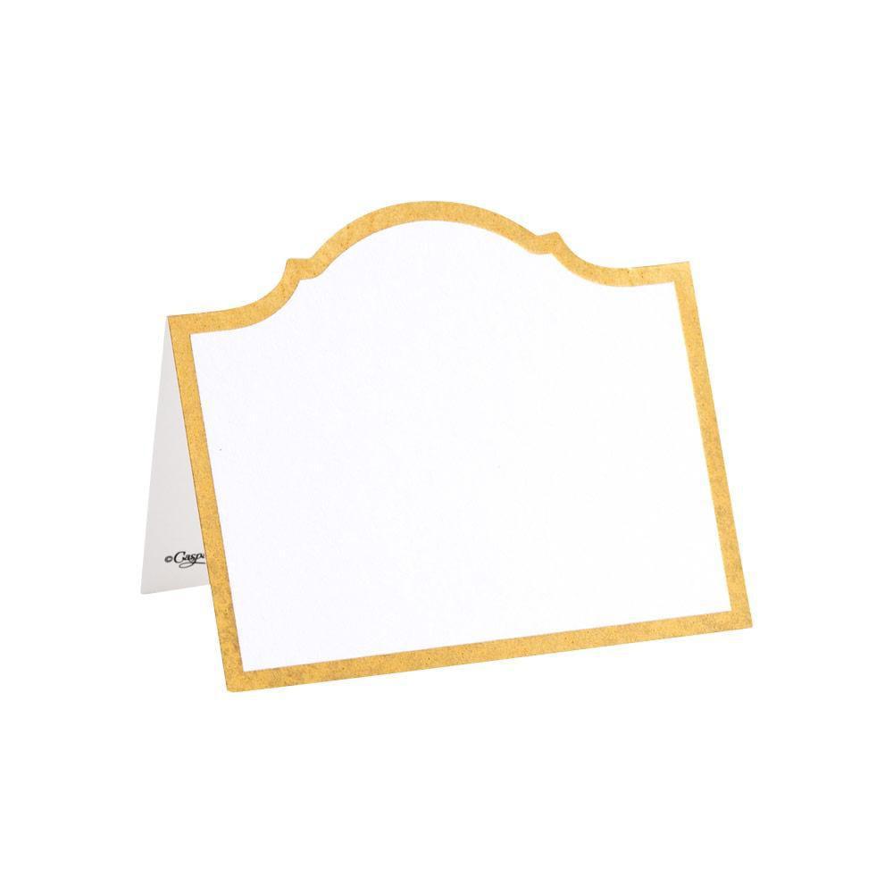 Gold Foil Arch Die-Cut Place Cards
