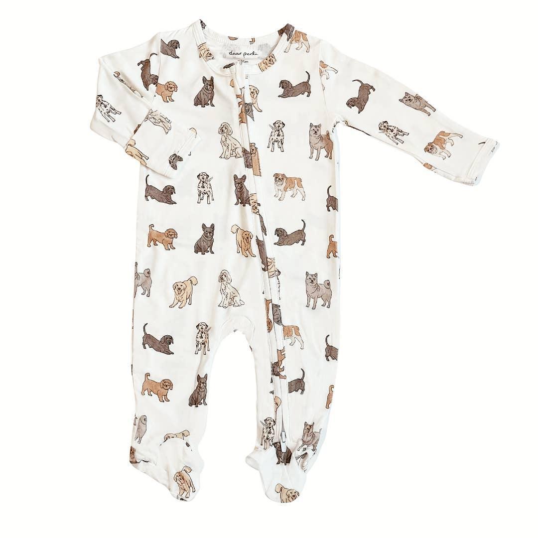 Doggy Friends One Piece Footie