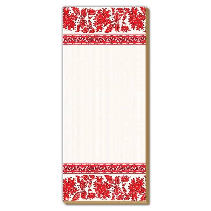 Red Vintage Lily Luxe Skinny Pad