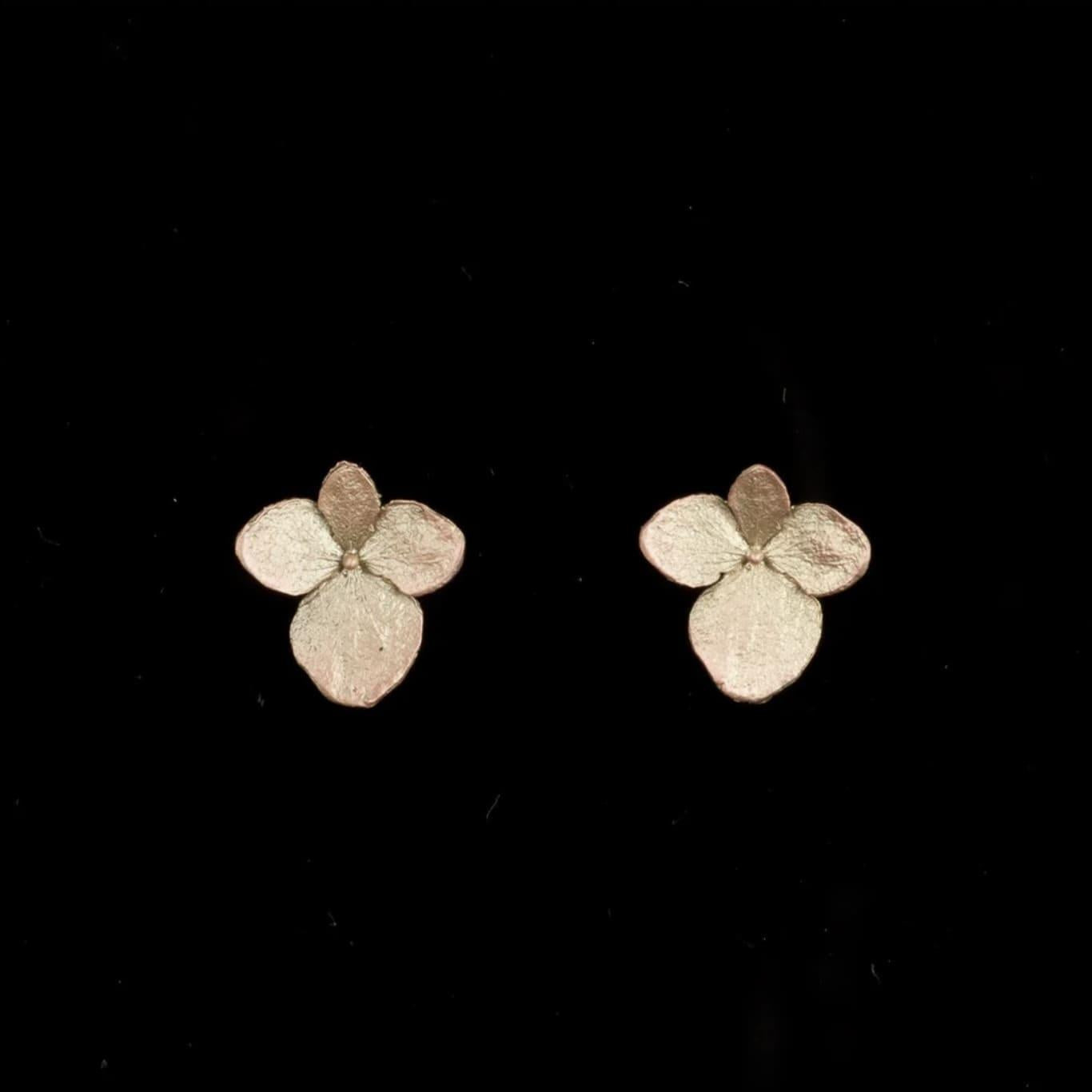 Hydrangea Petal Post Earrings