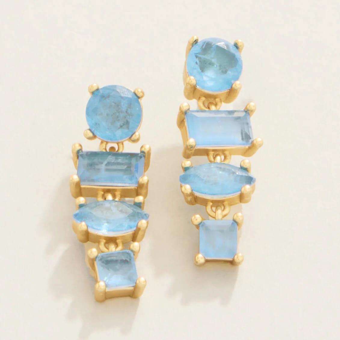 Lee Blue Earrings