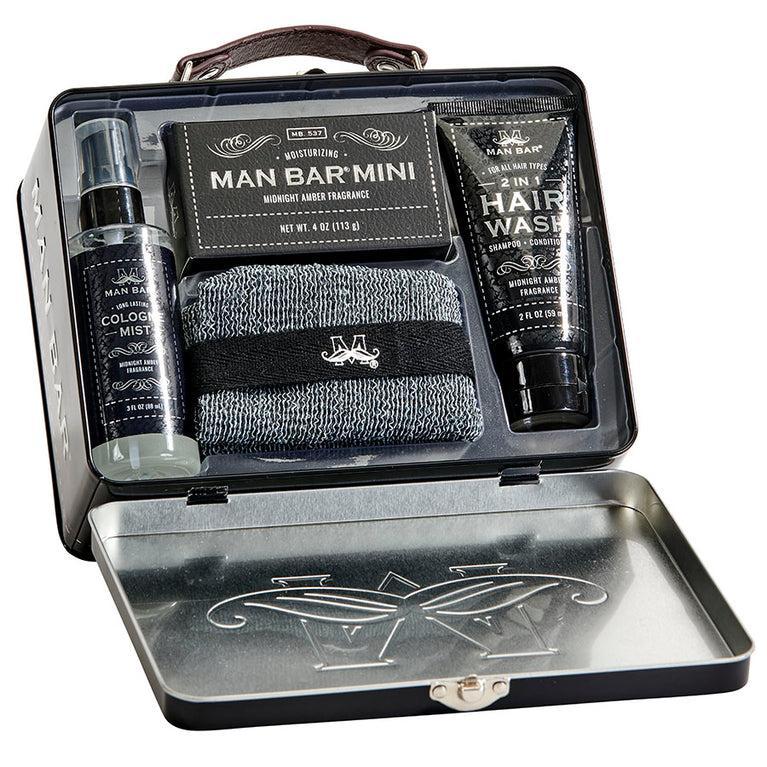 Man Bar Midnight Amber Travel Kit