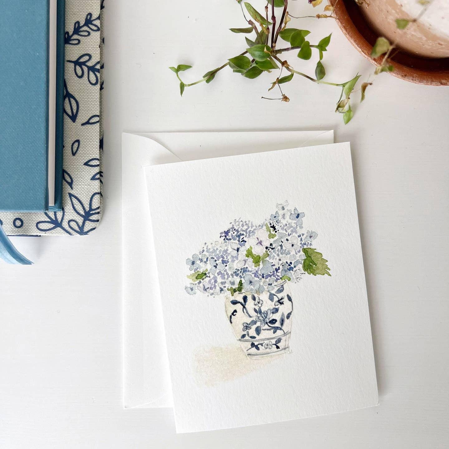 Hydrangea Bouquet Notecards