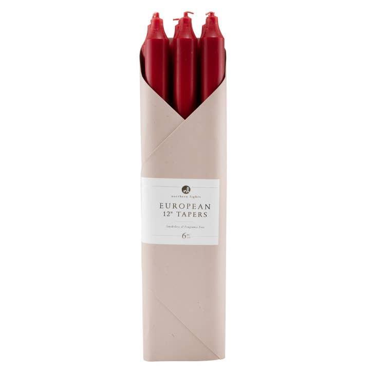 Tapers 12in Multi Pack | Crimson
