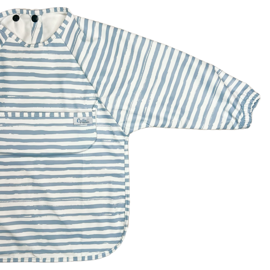 Powder Blue Long Sleeve Bib