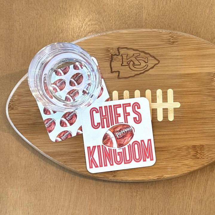 Chiefs Kingdom Paper Coasters