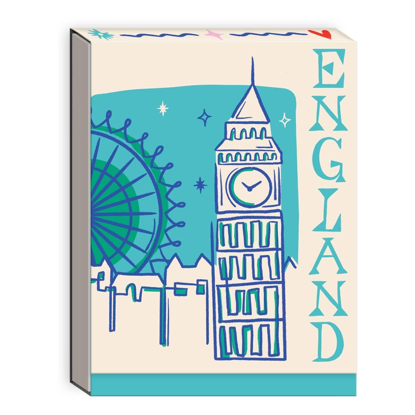 Destinations England Pocket Notepad