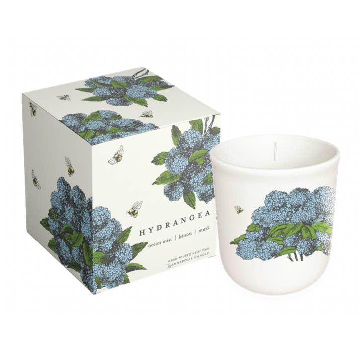 Hydrangea Candle