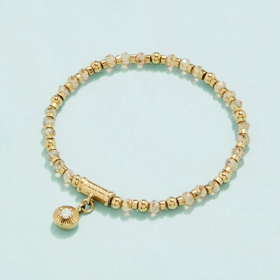 Helena Stretch Gold Bracelet