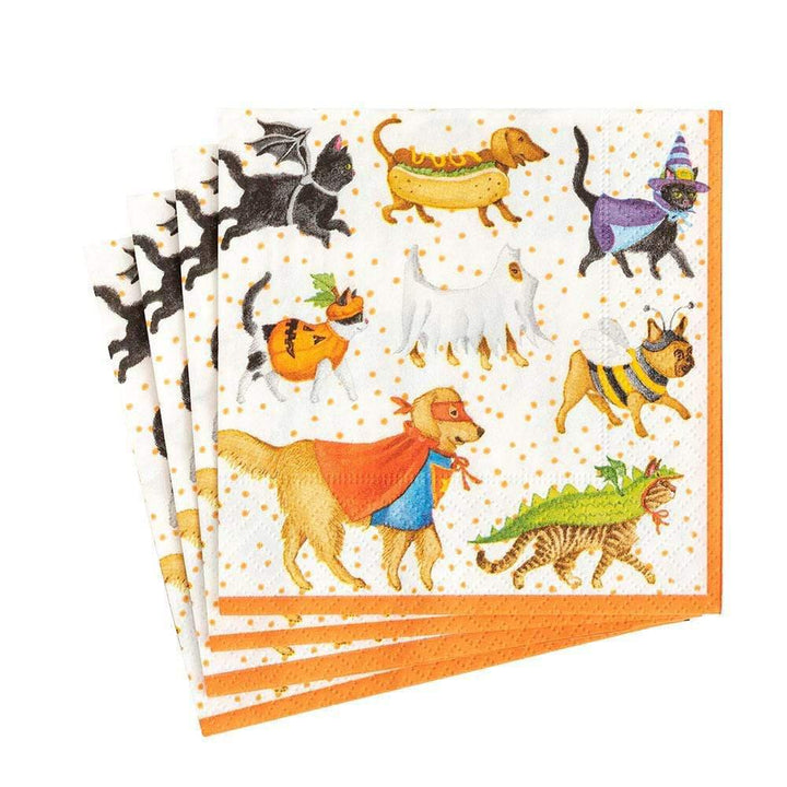 Pets in Costume Luncheon Napkins
