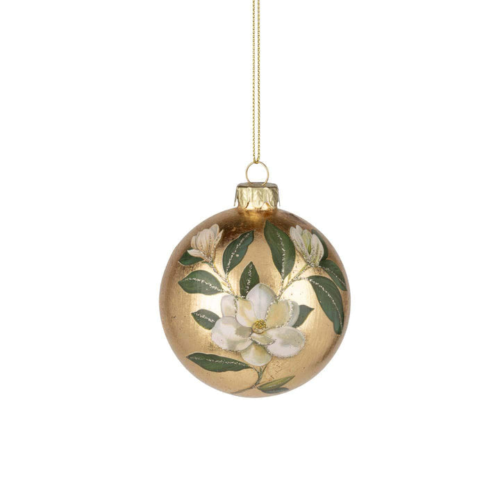 Magnolia with Gold Foil Ornament