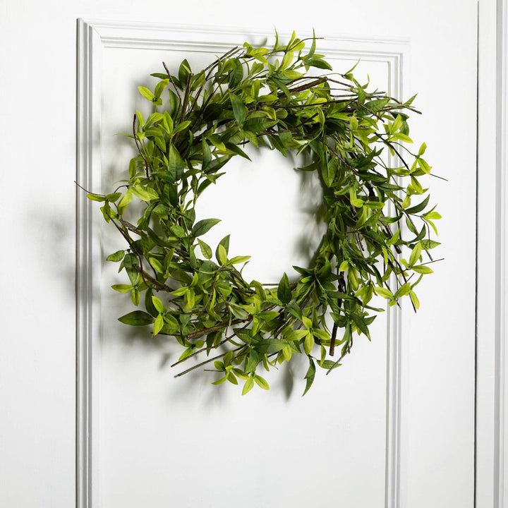 Ruscus & Twig Wreath