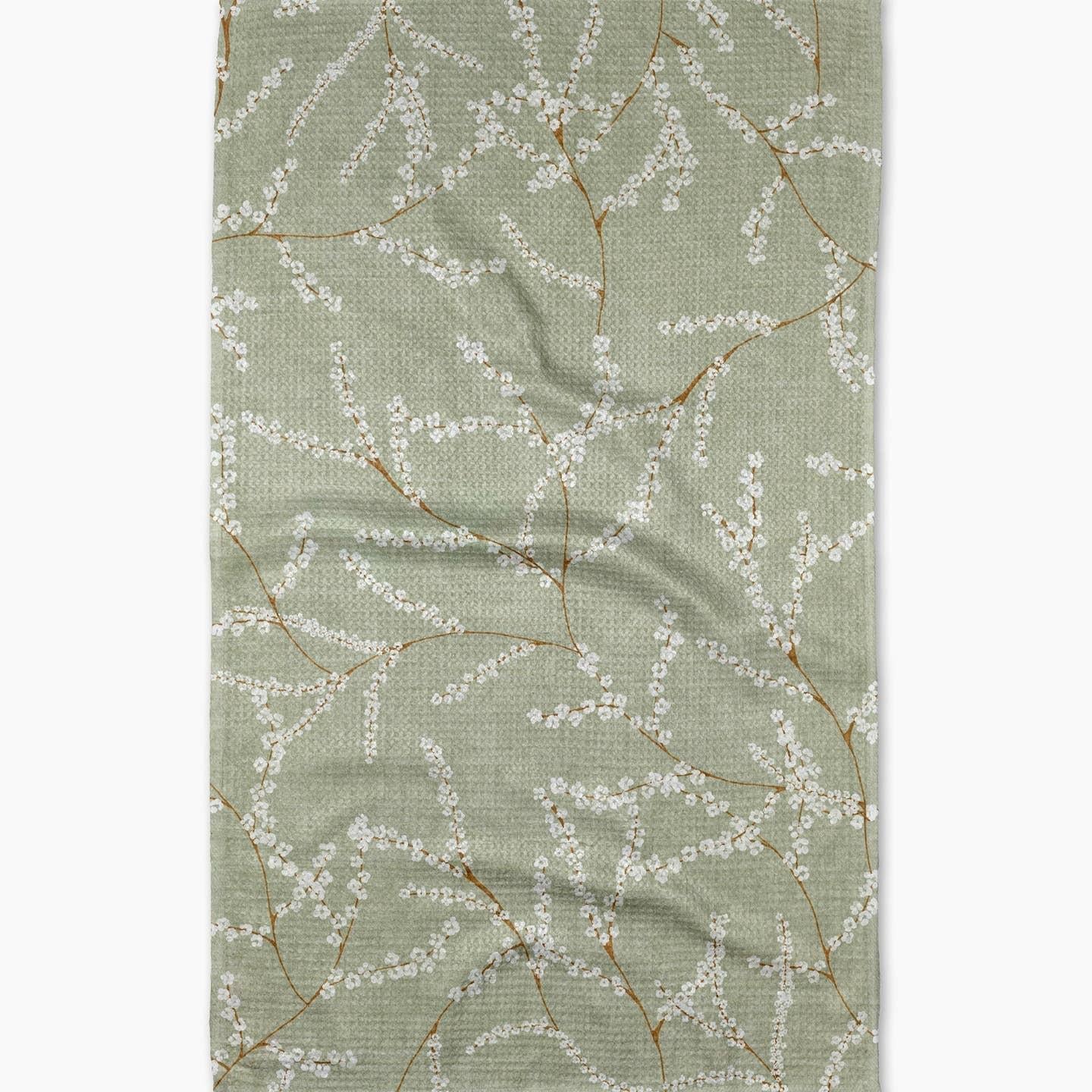 Quiet Flowers Tea Towel
