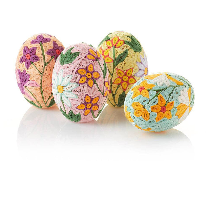 Spring Garden Quilled Egg