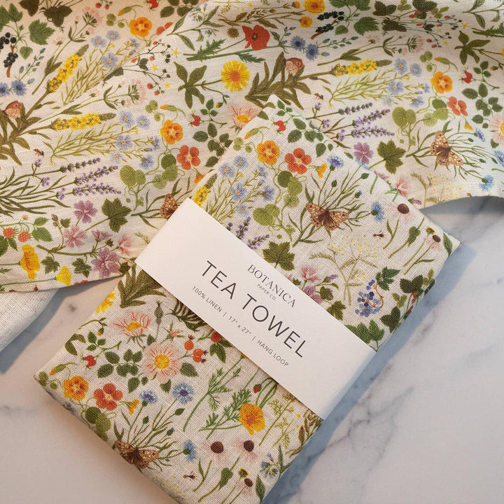 Botanist Linen Tea Towel