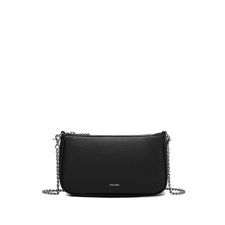Francine Chain Crossbody Bag | Black