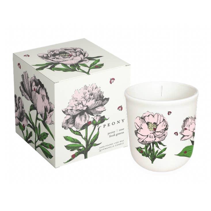 Peony Candle
