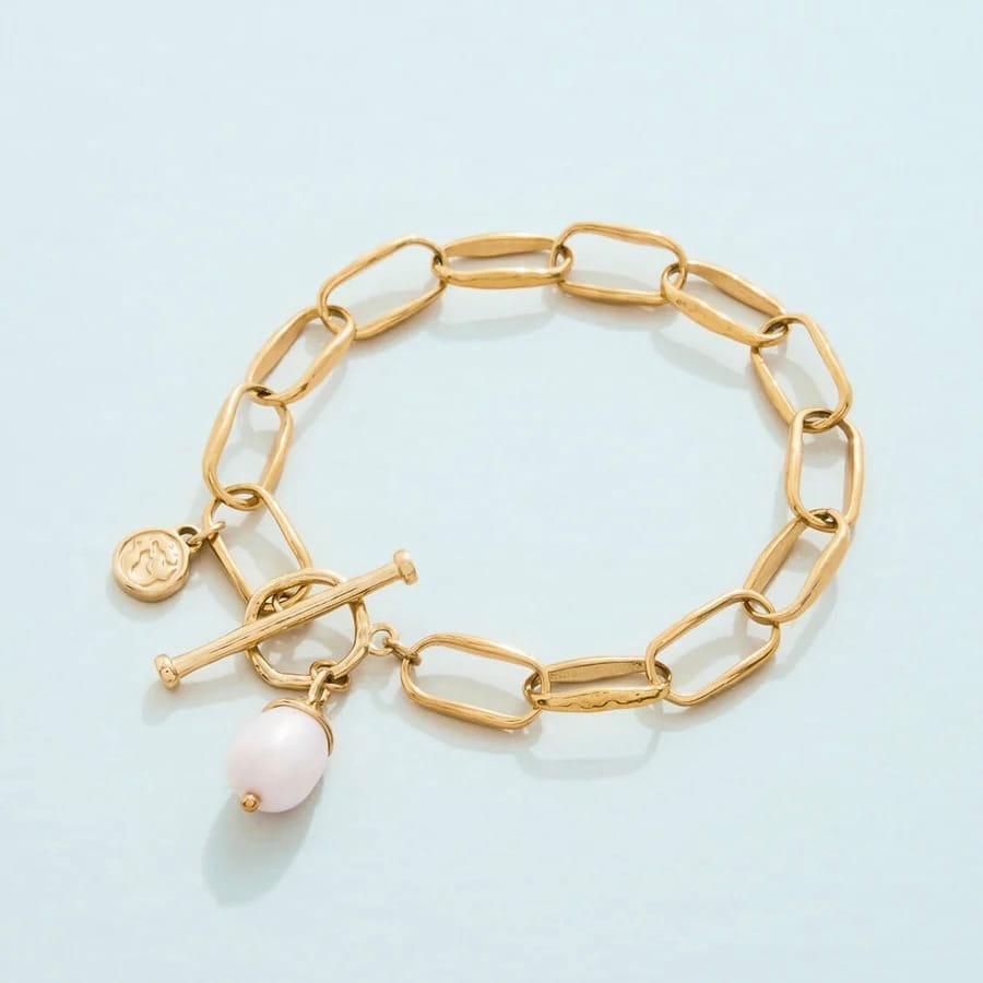 Bluffton Pearl Toggle Bracelet