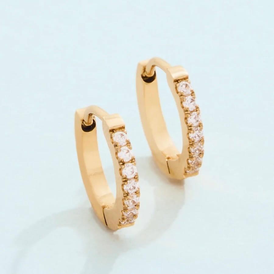 Sunrise Hoop Earrings