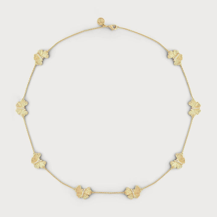 Butterfly Station Necklace | Anabel Aram