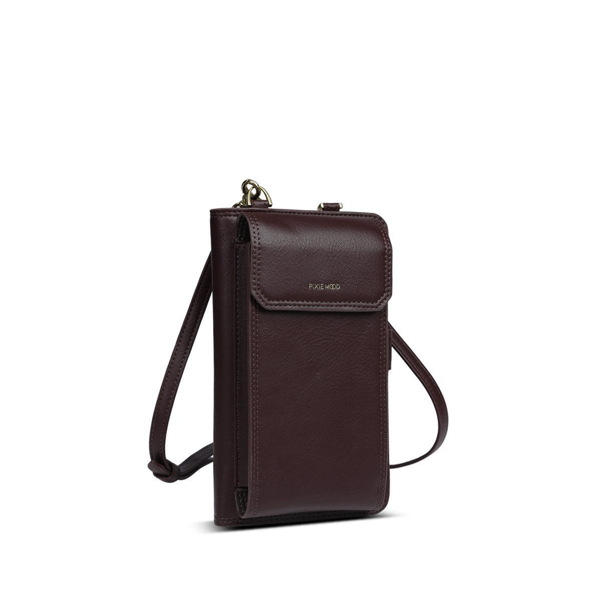 Rae Phone Crossbody Bag | Chocolate