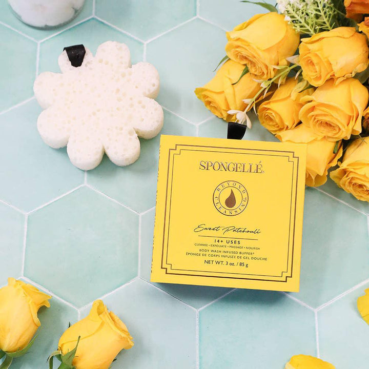 Sweet Patchouli Boxed Flower | Spongellé