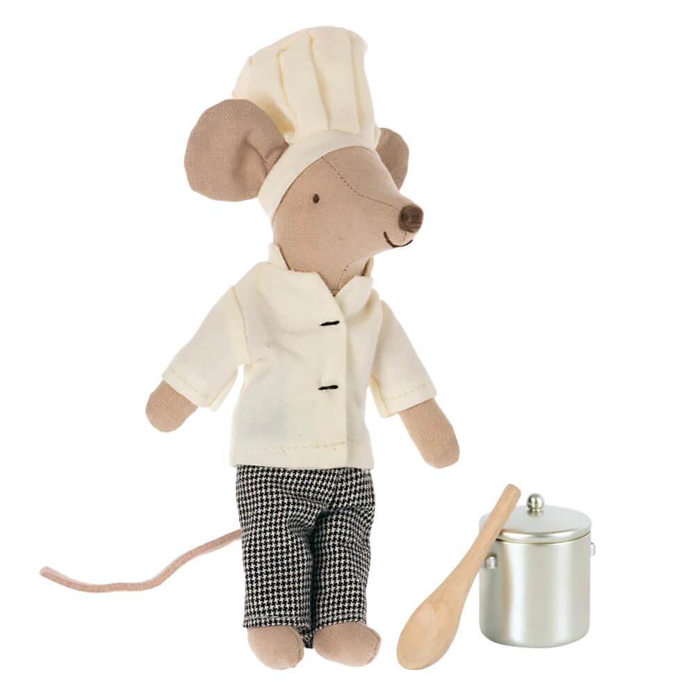 Chef Mouse with Soup Pot and Spoon, Big Brother