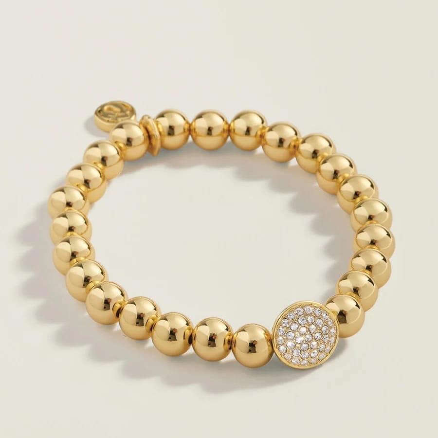 Dazzle Dot Crystal Stretch Bracelet