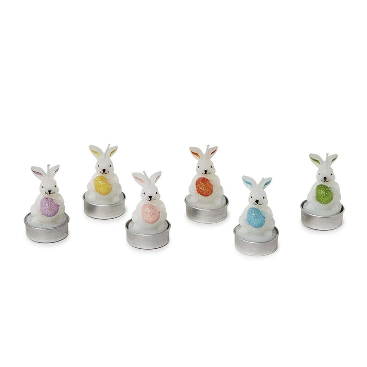 Hand-Painted Bunny Tealight Candles