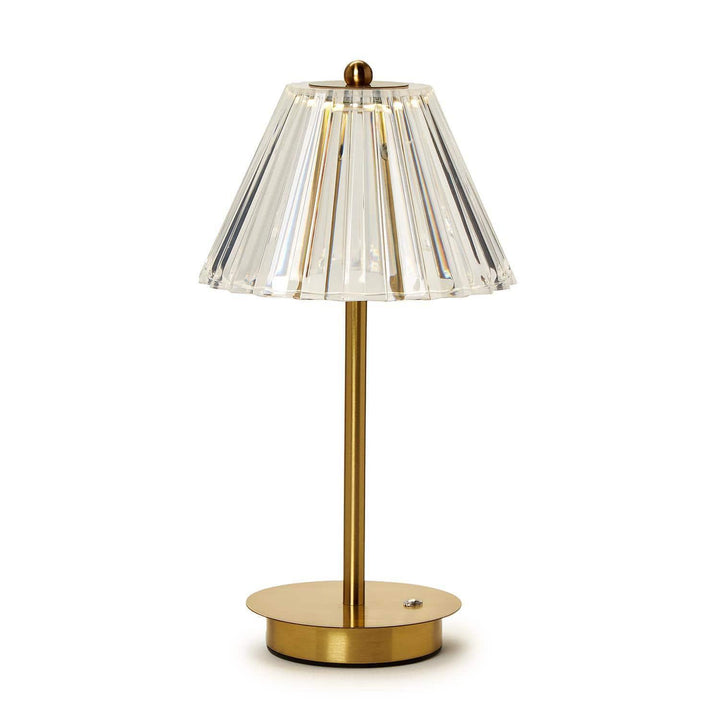LED Cordless Acrylic Shade Table Lamp