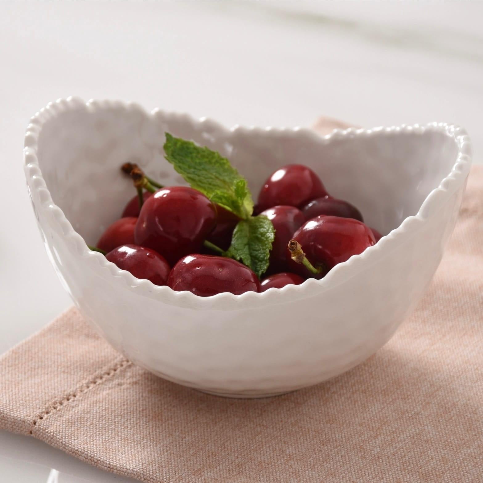 Waves Oval Melamine Bowl